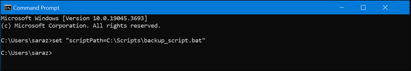set "scriptPath=C:\Scripts\backup_script.bat terminal output