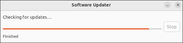 ubuntu software updater scanning for updates