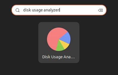 Find the disk usage analyzer