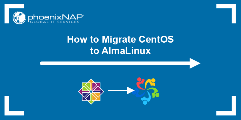 How to migrate CentOS to AlmaLinux - a tutorial.