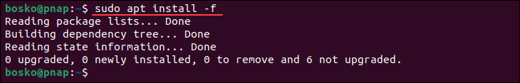 Fixing package dependencies in Ubuntu.
