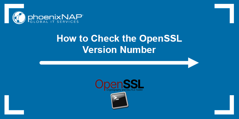 How to check the OpenSSL version number - a tutorial.