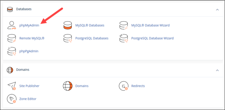 How to Import and Export a MySQL Database