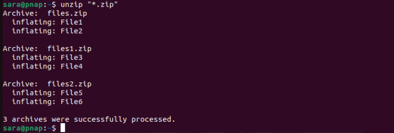 How to Unzip a File in Ubuntu