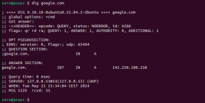 dig Command in Linux with Examples