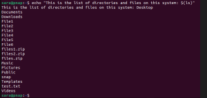 echo Command in Linux with Examples