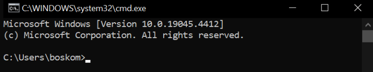 Connect to MySQL from the Command Line in Windows