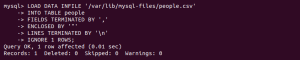 How to Import a CSV File into MySQL Table