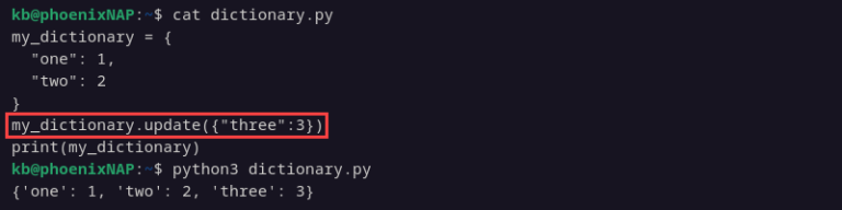 Python: How to Add Items to Dictionary