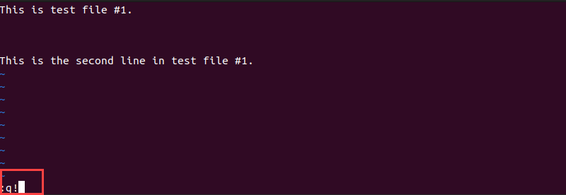 quitting Vim without saving changes