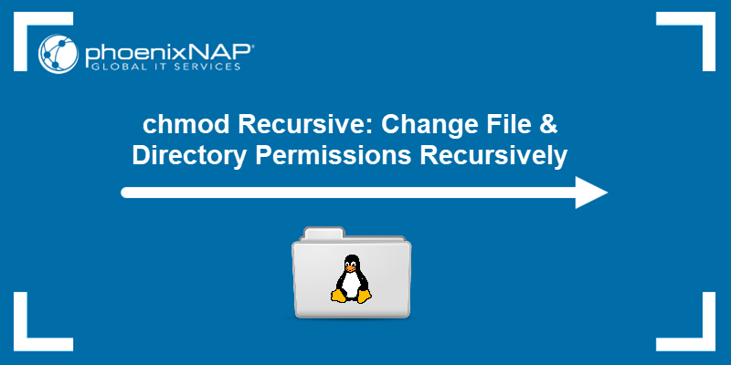 How to change file and directory permissions recursively with chmod - a tutorial.