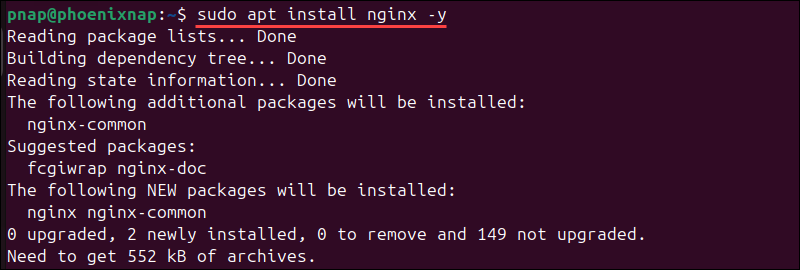 Install Nginx for Kibana reverse proxy in Ubuntu.