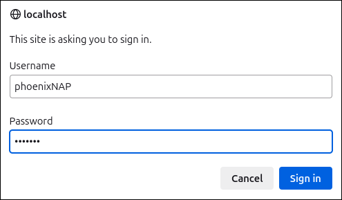 kibana localhost login credentials prompt