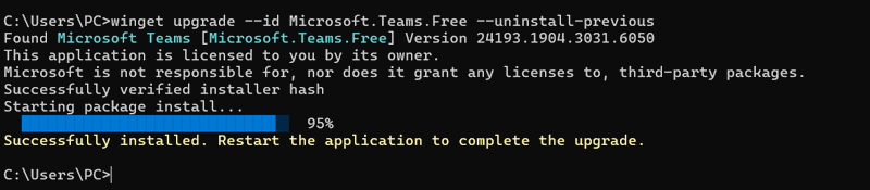 Winget Upgrade How To Update Packages