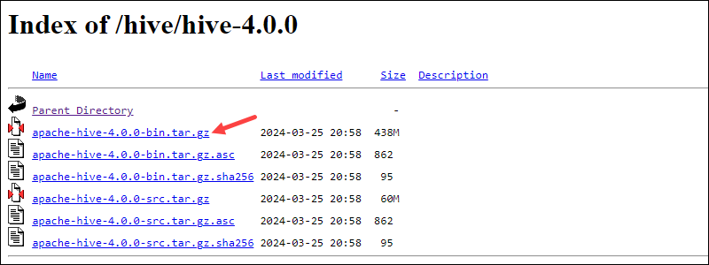 apache-hive-4.0.0-bin.tar.gz file download