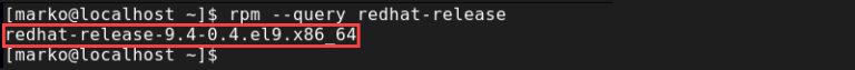 How to Check Red Hat (RHEL) Version Installed