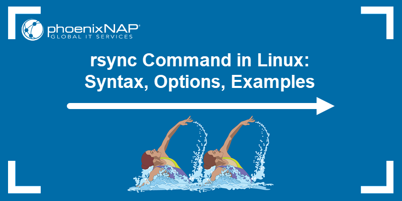 Basic rsync commands in Linux.