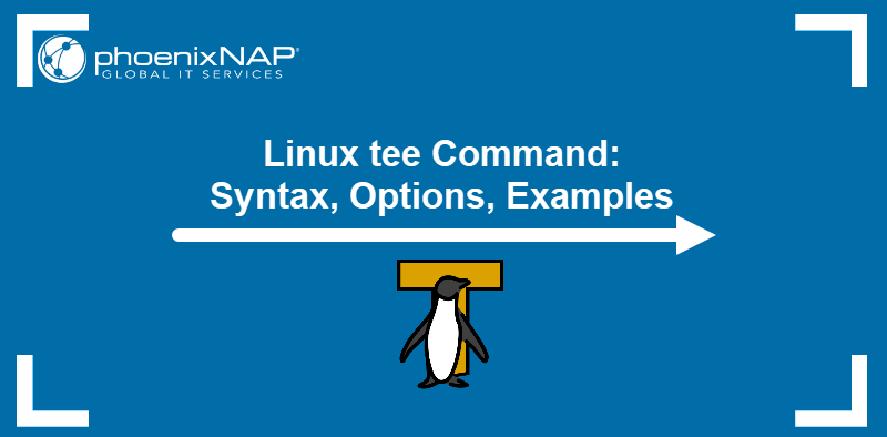 Linux tee Command: Syntax, Options, Examples.