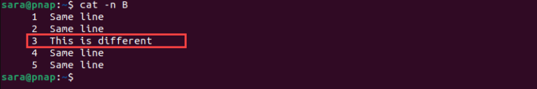 How to Use diff --color to Change the Color of the Output