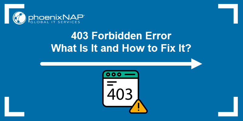 Steps to fix the 403 Forbidden error.