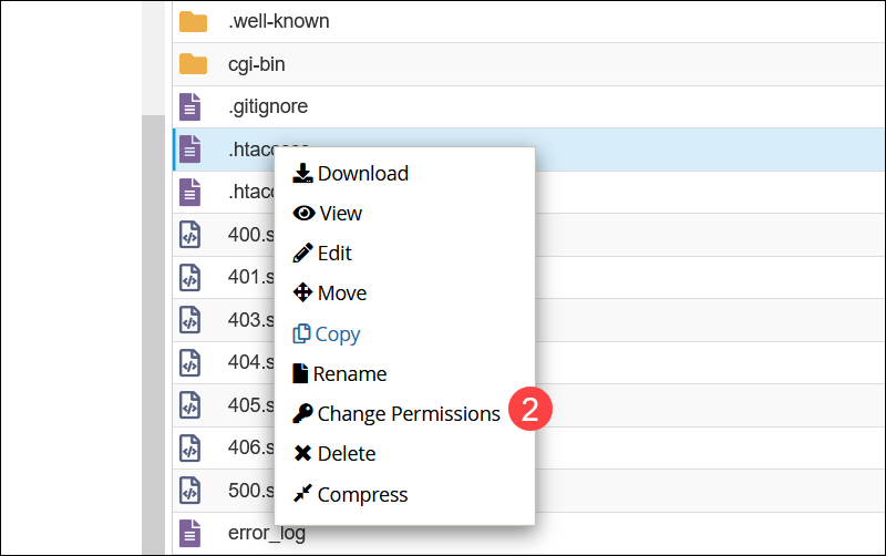 Change file permissions in cPanel to fix 403 error.