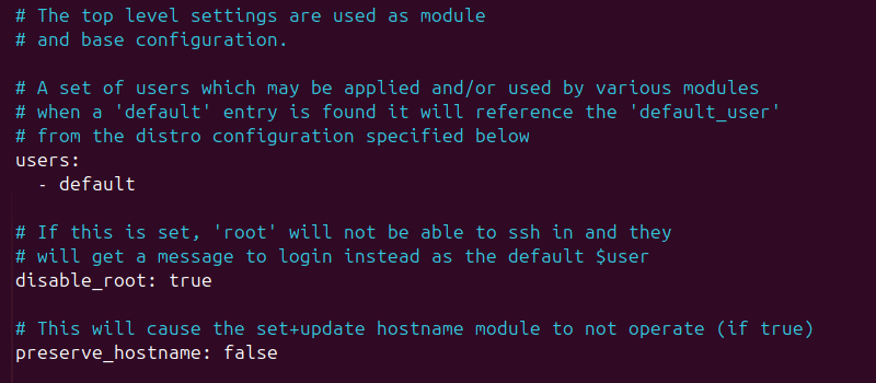 cloud-init script Ubuntu