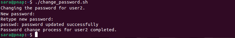 ./change_password.sh terminal output