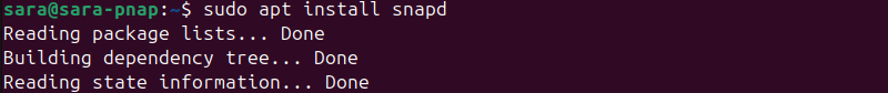 installing Snap on Ubuntu via the terminal