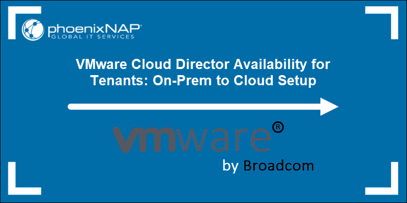 Setting up on-prem to cloud replication in VMware Cloud Director Availability.