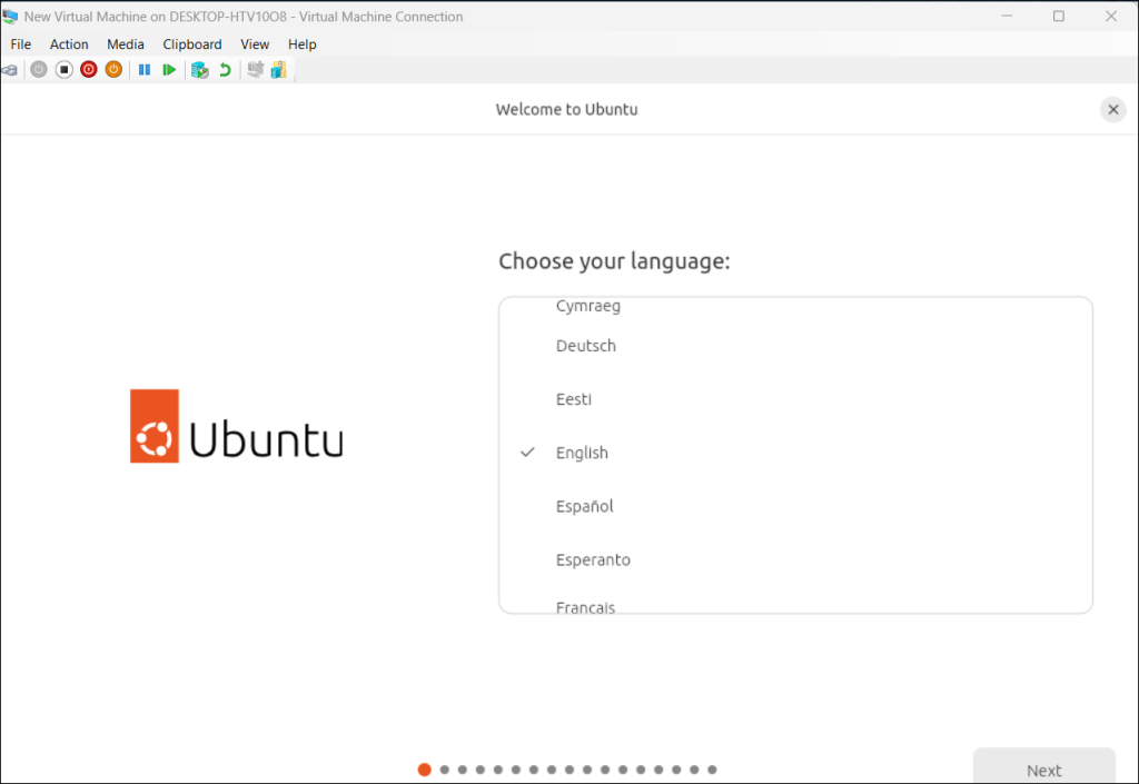 The Ubuntu installer