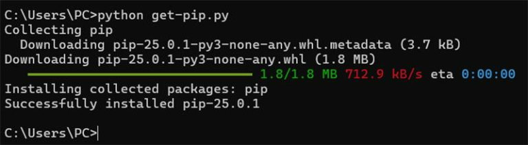 How to Install pip on Windows