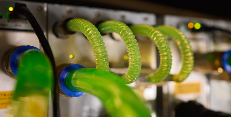 Advanced liquid cooling systems in data centers.