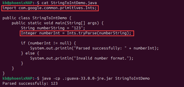 How to Convert String to Integer in Java | phoenixNAP KB