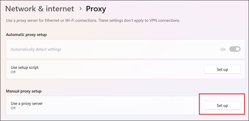 Error 502 troubleshooting: Disable Proxy.