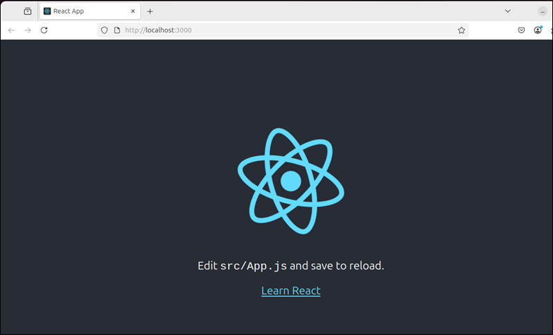 React app