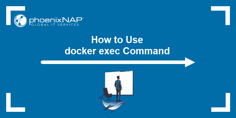 How to use the docker exec command.