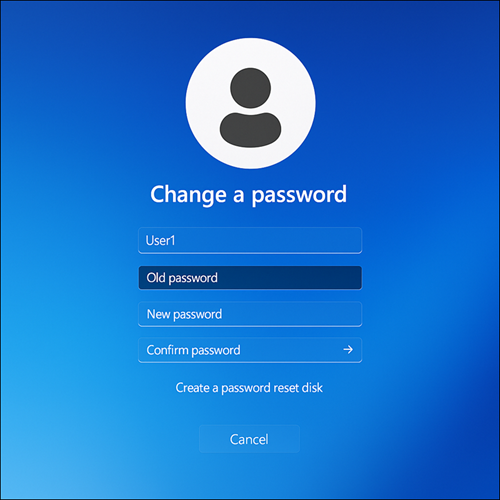 Change a Password
