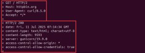 How to Show and Send HTTP Headers with cURL