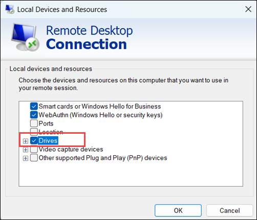 Select drives