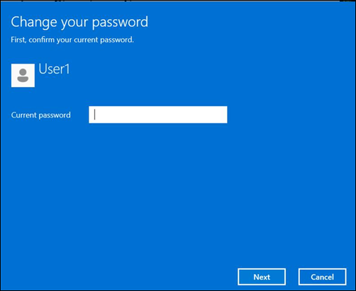 Set your new password