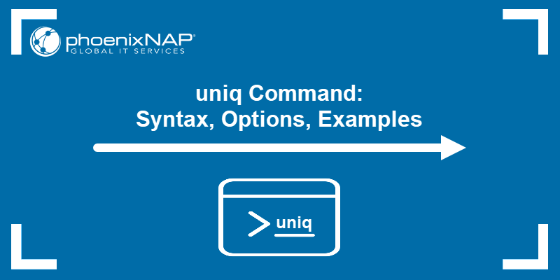 uniq Command: Syntax, Options, Examples