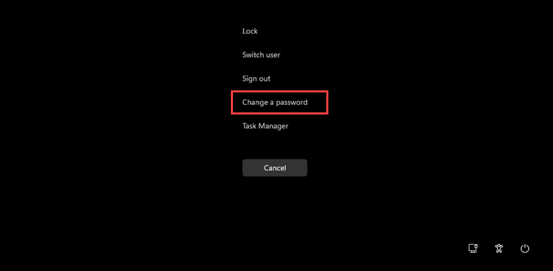 Windows Security screen image