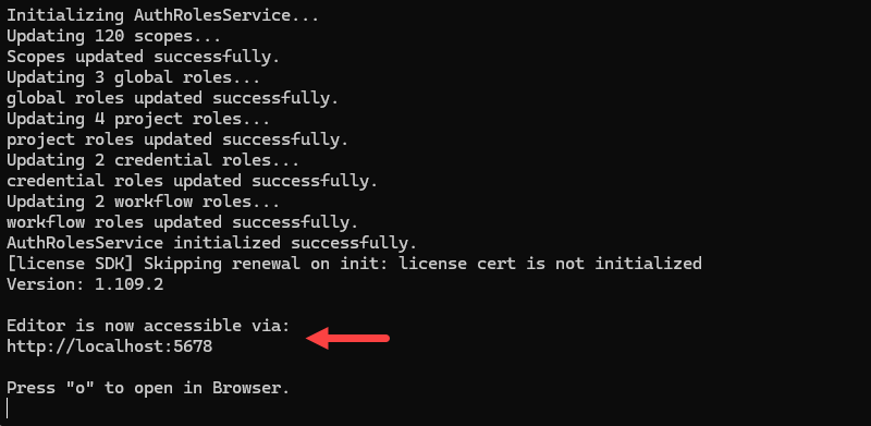 Launch n8n on Windows using Node.js.