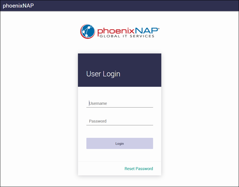 A login window for viewing invoices.
