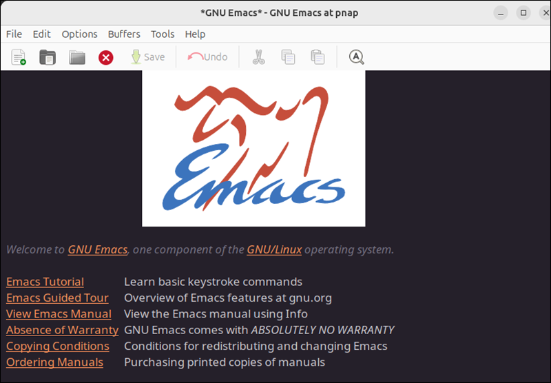 GUI Emacs