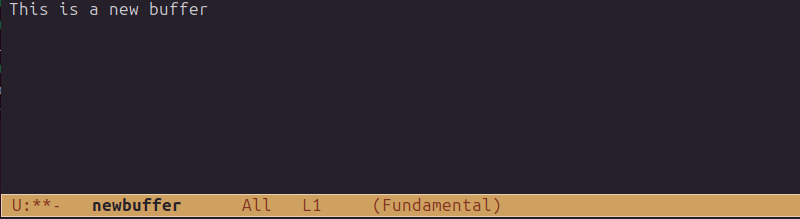 A new buffer