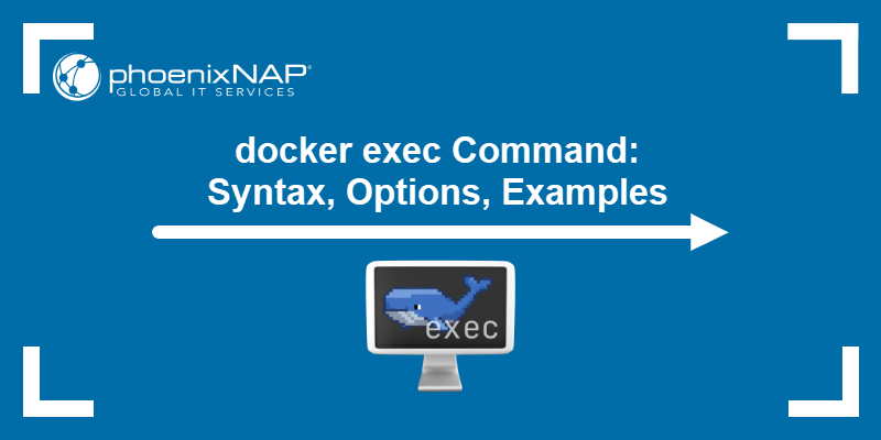The docker exec command: syntax, options, examples