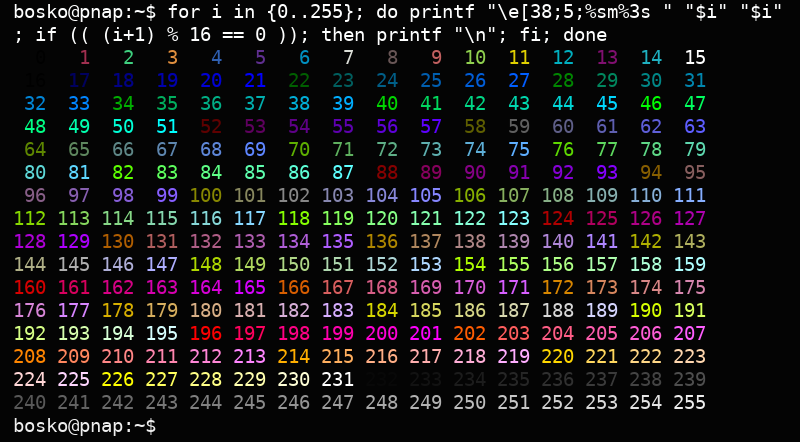 Checking Ghostty's UI after making changes in the configuration file.