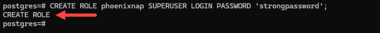 lab 1 - creating superuser in postgresql using sql... What Is PostgreSQL Superuser and How to Create One