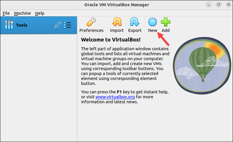 Running VirtualBox on Ubuntu.